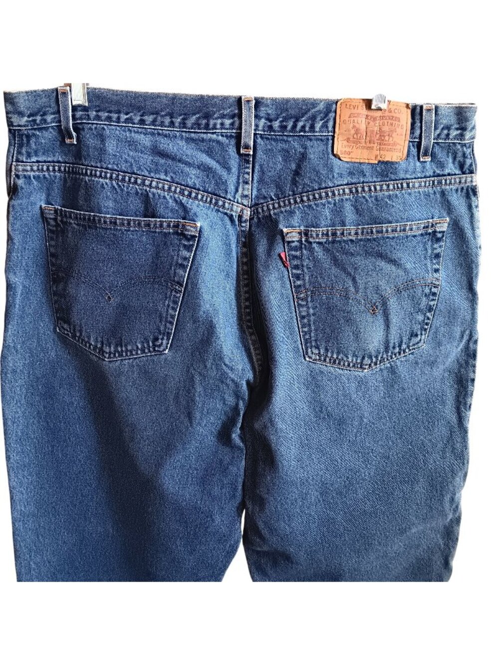 Vintage Mens Levi's Jeans 42x30 560 Dad 1990's Loose Fit Tapered Leg Mexico
